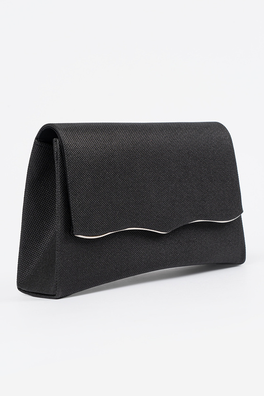 Schwarze Handtasche mit Kette