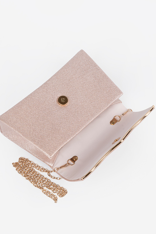 Sac rose avec chaîne