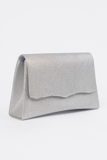 Sac argenté avec chaîne 2