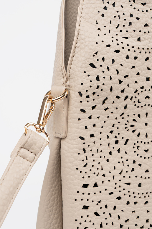 Elfenbeinfarbene durchbrochene...