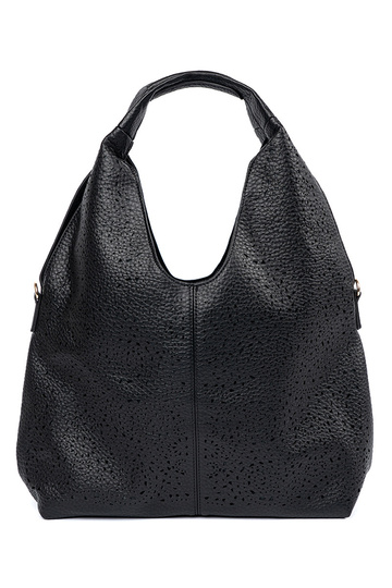 Sac à main en dentelle noire