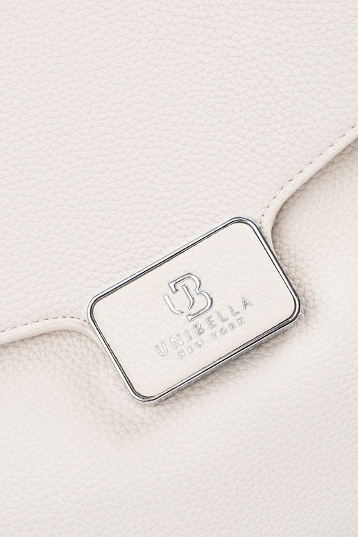 Hellsandfarbene Handtasche mit Griff