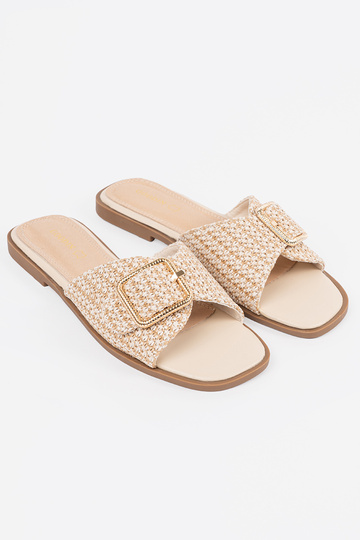 Chaussons couleur sable... 2