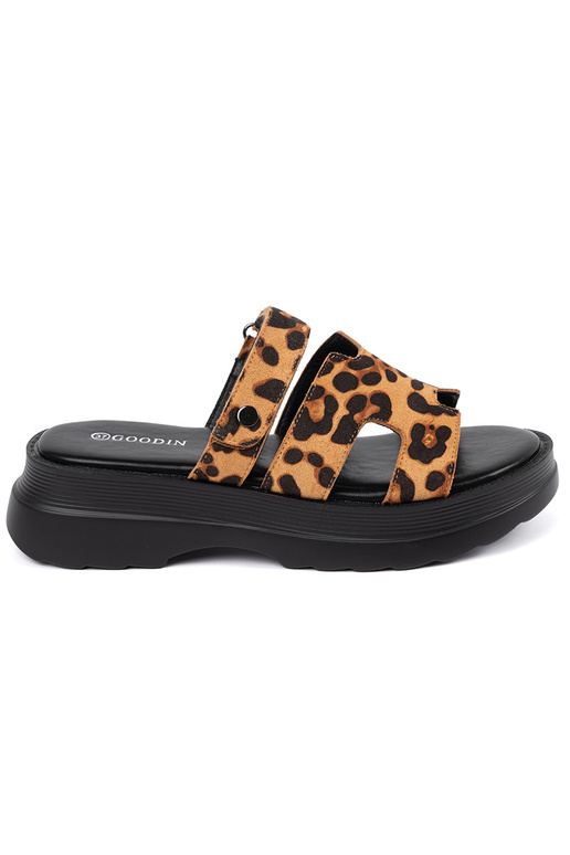 Damen Pantoffeln mit Plateausohle und... Damen Pantoffeln mit Plateausohle und...