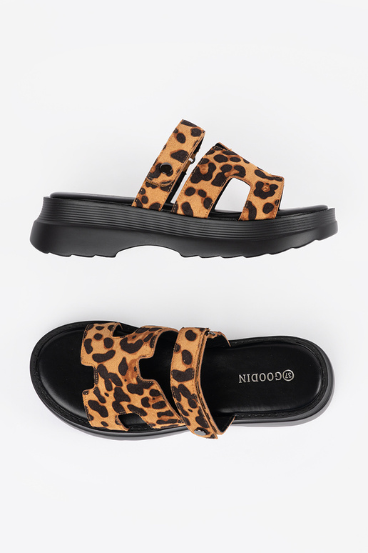 Damen Pantoffeln mit Plateausohle und... Damen Pantoffeln mit Plateausohle und...
