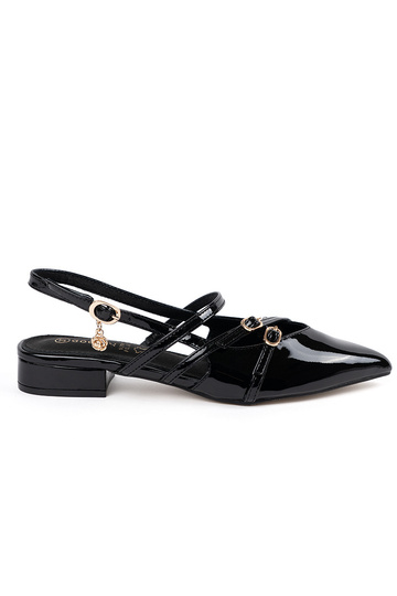 Escarpins vernis noirs pour...