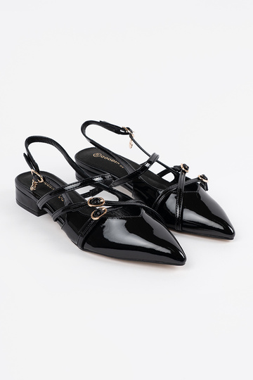Escarpins vernis noirs pour... 2