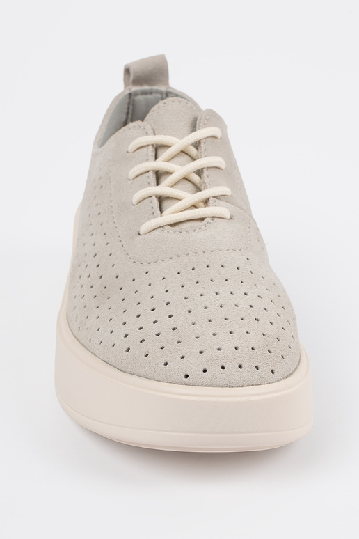 Leren geperforeerde dames halfhoge... Leren geperforeerde dames halfhoge...