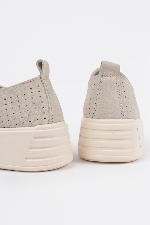 Leren geperforeerde dames halfhoge... Leren geperforeerde dames halfhoge...