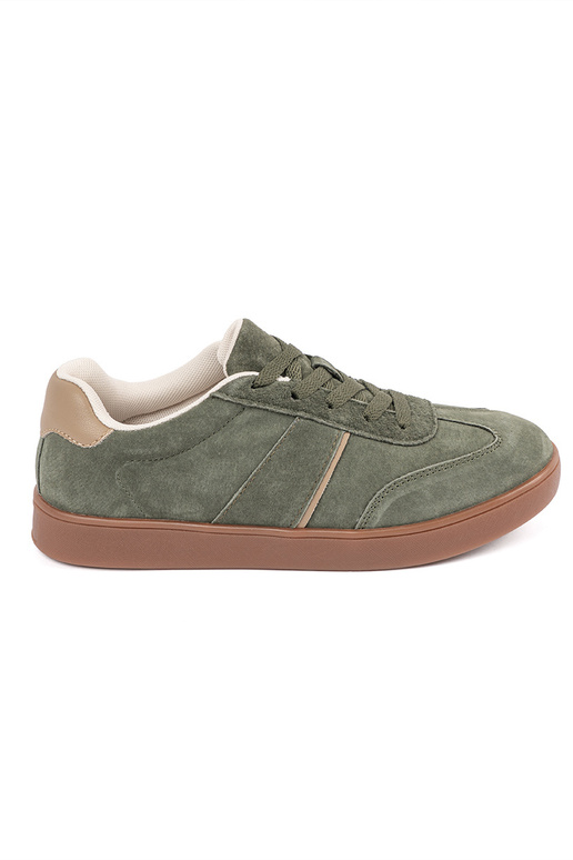 Groene suède dames sneakers Sergio Leone Groene suède dames sneakers Sergio Leone