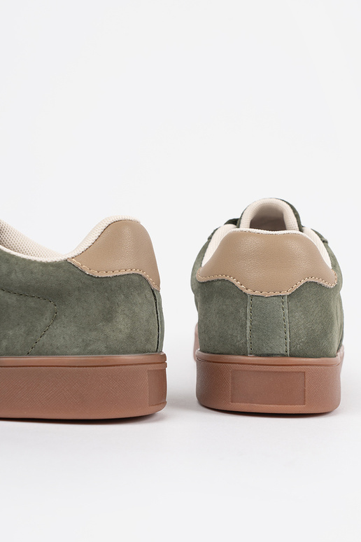 Groene suède dames sneakers Sergio Leone Groene suède dames sneakers Sergio Leone