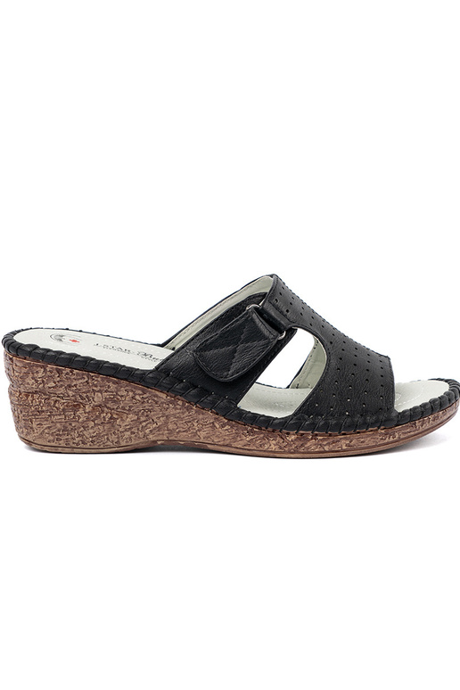 Pantoufles sur plateforme avec...