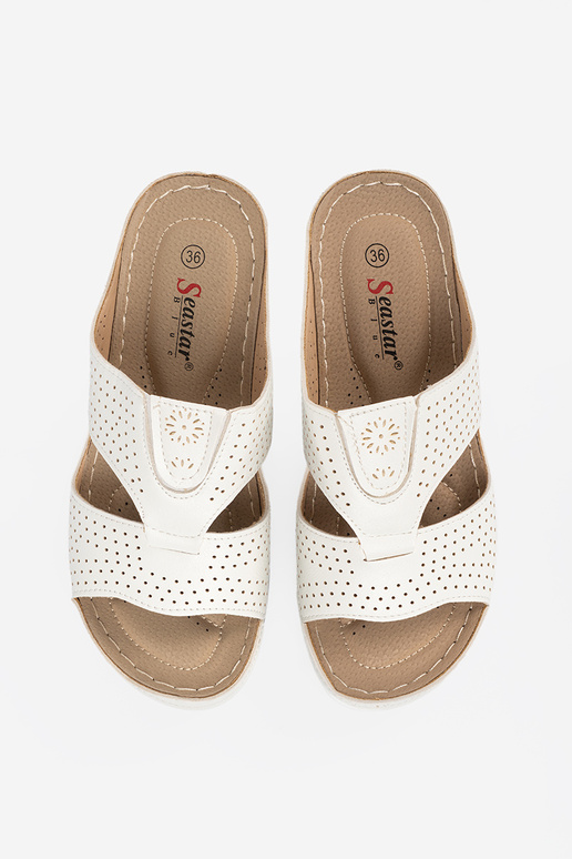 Bequeme Schuhe mit Ausstattungen in weiß