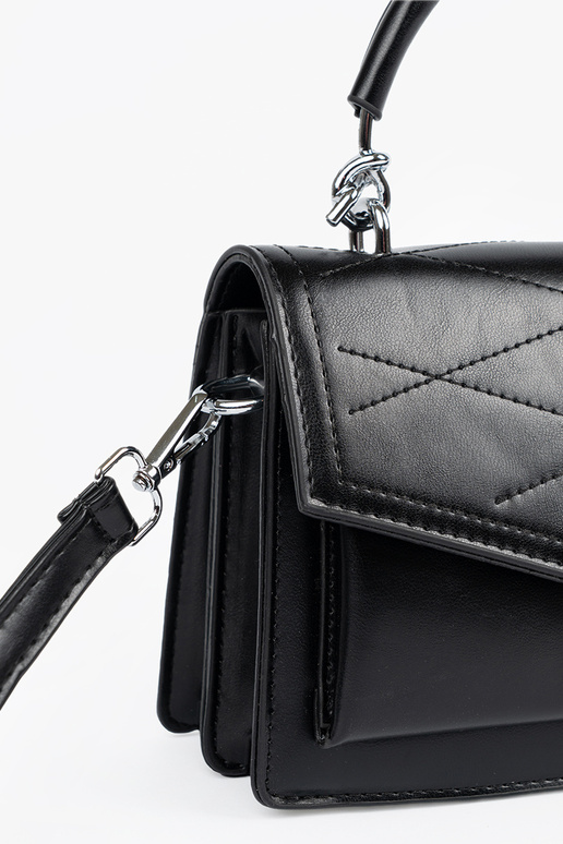 Zwarte kleine elegante handtas met...