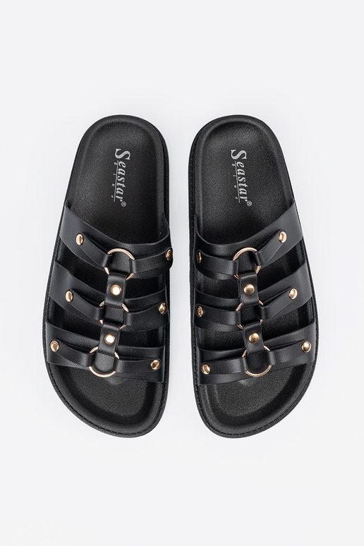 couleur noire Chaussons femmes...