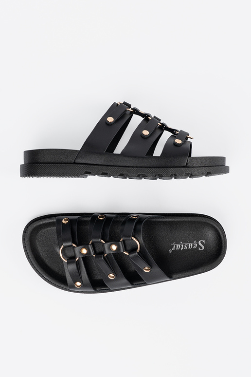 couleur noire Chaussons femmes...