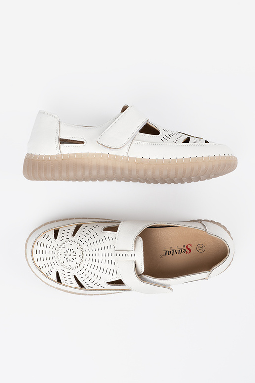 chaussures de femme ajouré Velcro...