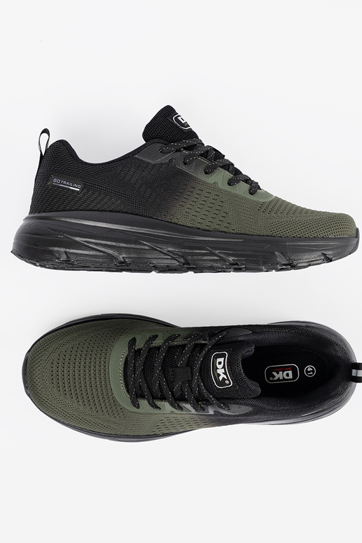 Baskets pour hommes vert foncé