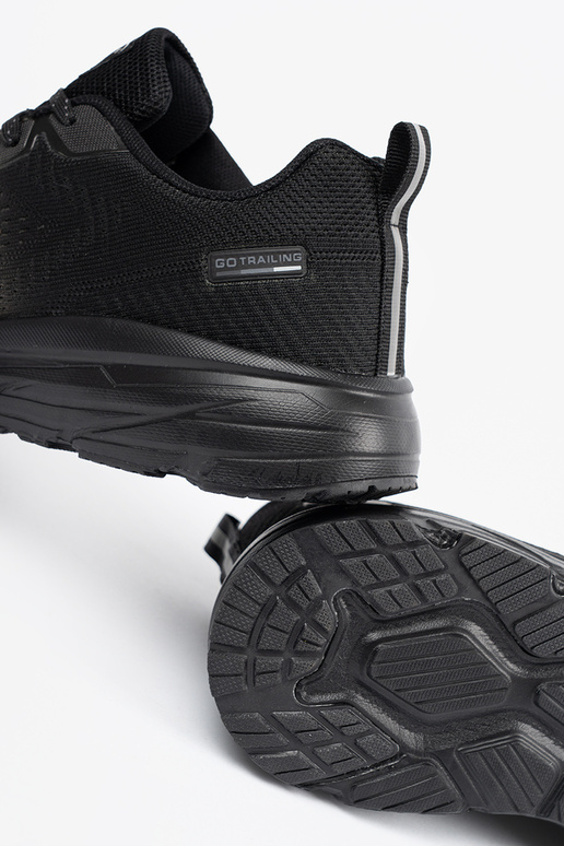 Donkergroene herensportschoenen