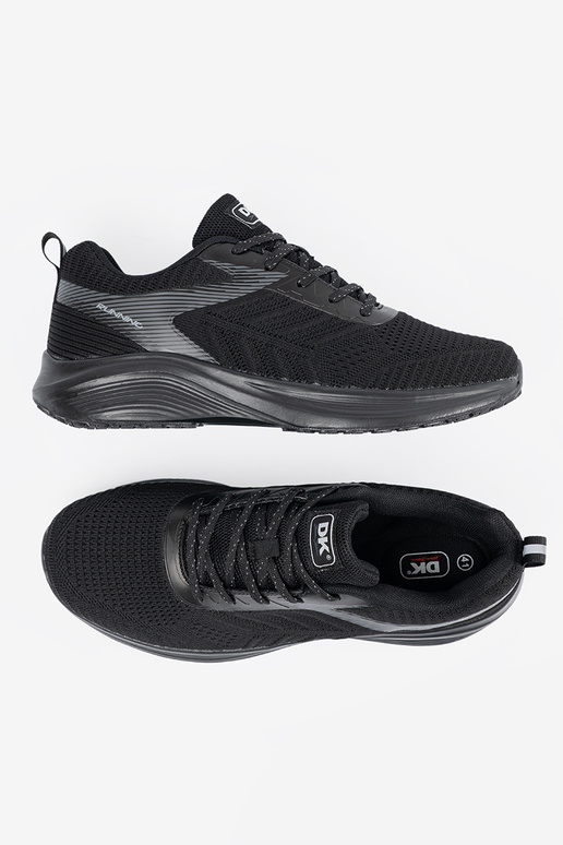 Zwarte lichte herensport schoenen