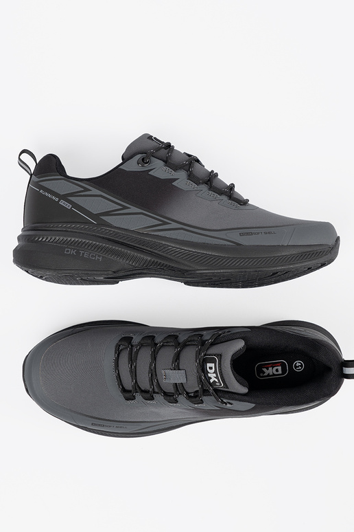 Schwarze Herren-Sportschuhe im...