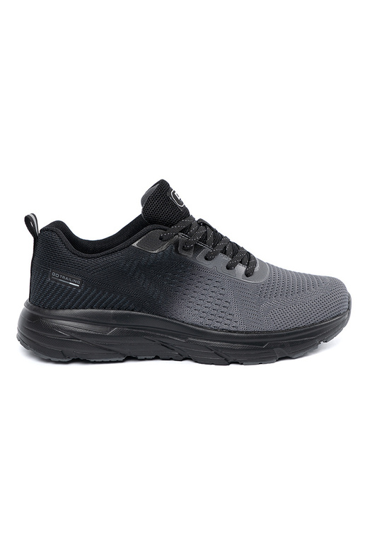 Schwarze Herren-Sport-Schuhe mit...