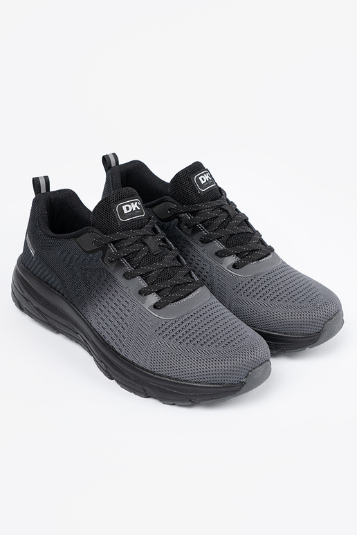 Schwarze Herren-Sport-Schuhe mit...