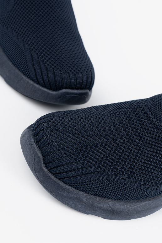 Blaue Damen Sportschuhe mit Verschluss