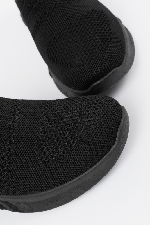 Schwarze Damen Sportschuhe mit...