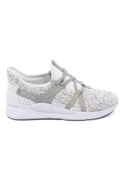 Sportliche weiße-graue Schuhe Sportliche weiße-graue Schuhe
