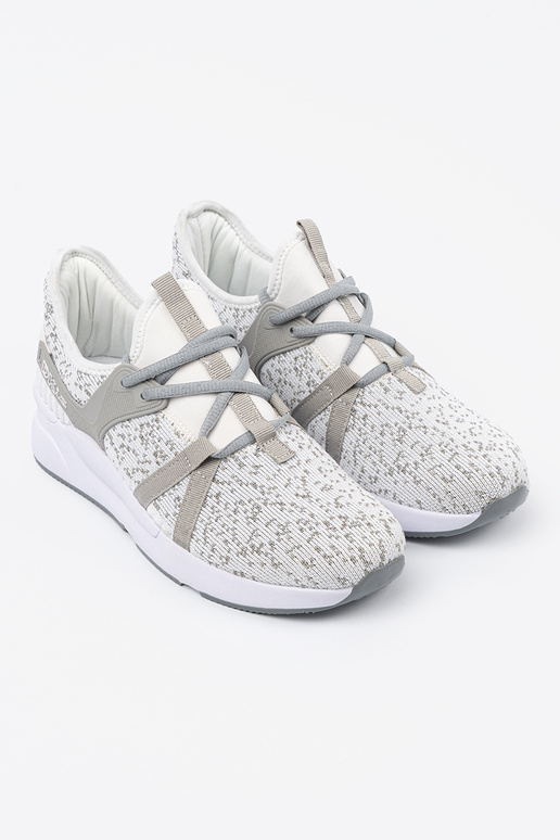 Sportliche weiße-graue Schuhe Sportliche weiße-graue Schuhe