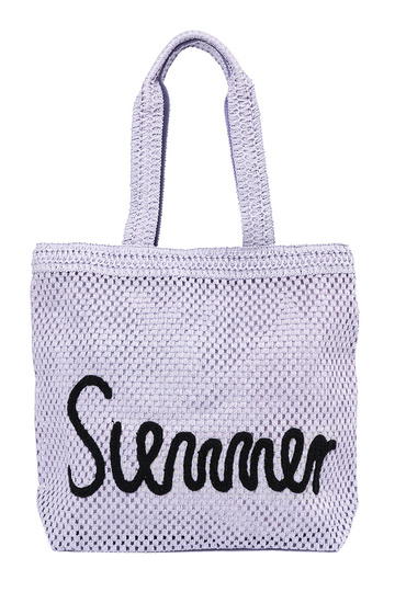 Violette Strandtasche
