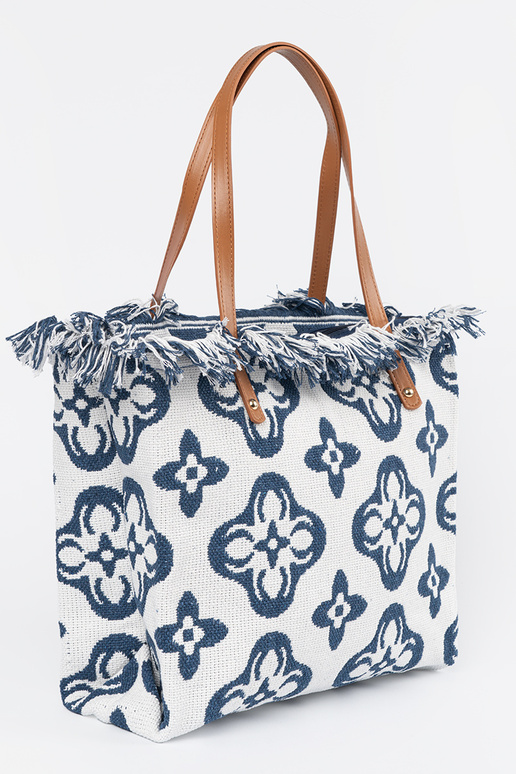 Sac de plage à franges à porter à... Sac de plage à franges à porter à...