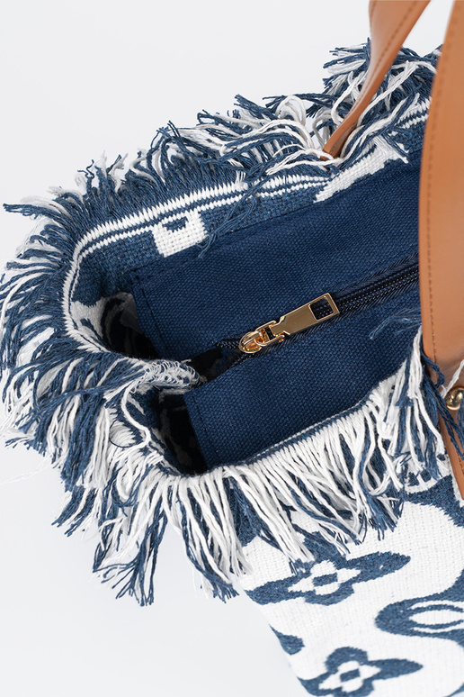 Sac de plage à franges à porter à... Sac de plage à franges à porter à...