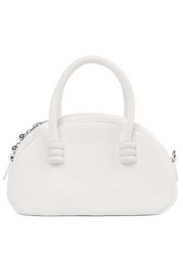 Witte portemonnee met riempjes