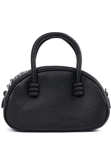 Portefeuille noir avec anses