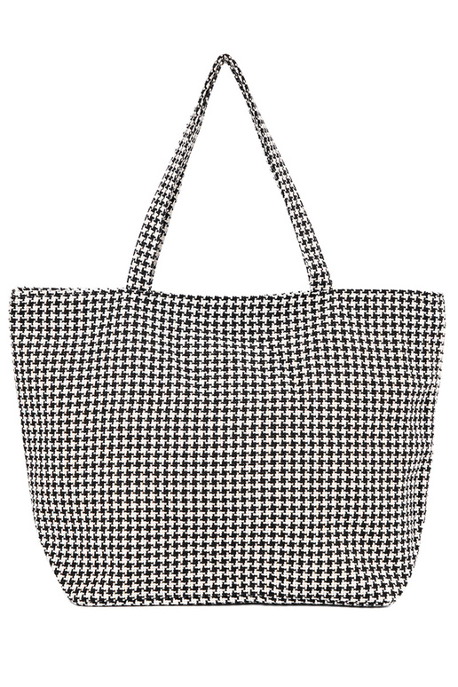 Sac de plage avec motif à carreaux...