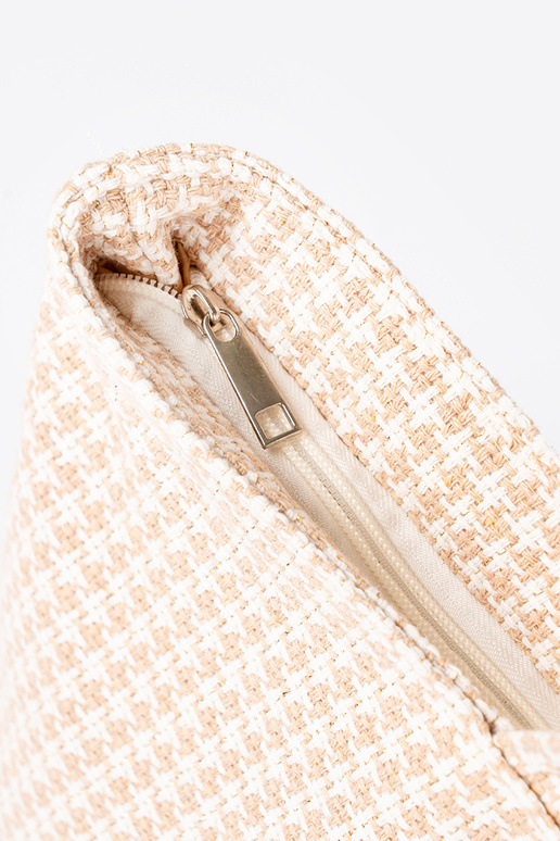 Strandtas / tas met zand- en wit...