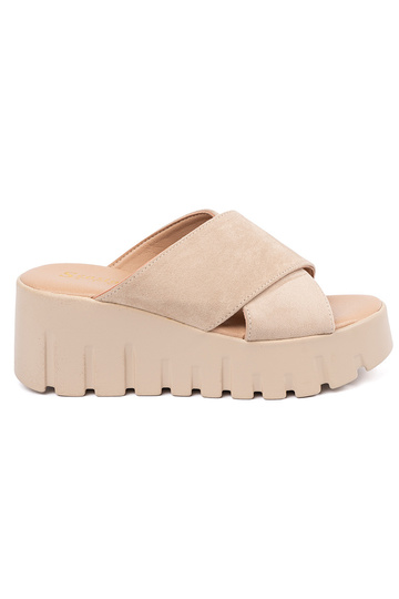 en daim Chaussons femmes...