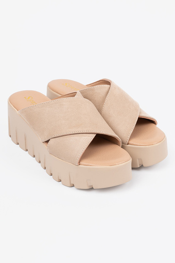 van suède slippers dames op... 2