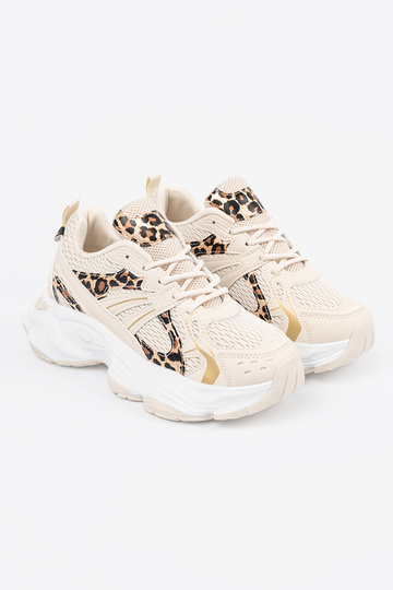 Baskets beiges de style... 2