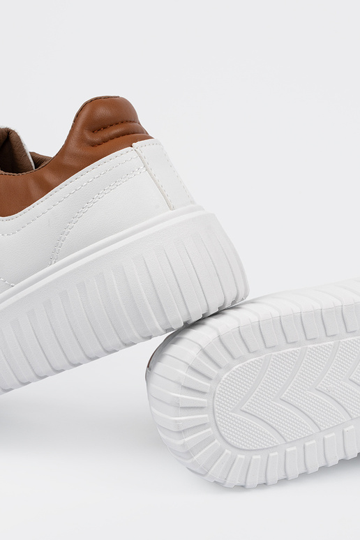 Witte kleur sportieve schoenen met...