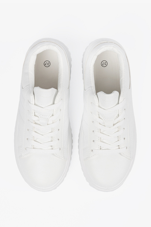 Witte kleur sportieve schoenen