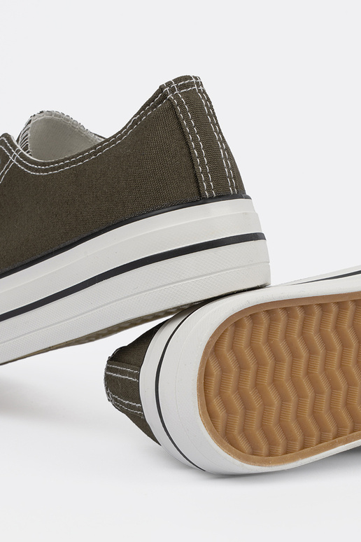 Roze dames slippers met platform,...