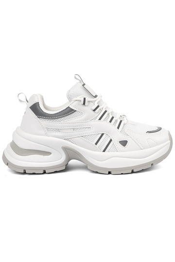 Witte dames schoenen met...