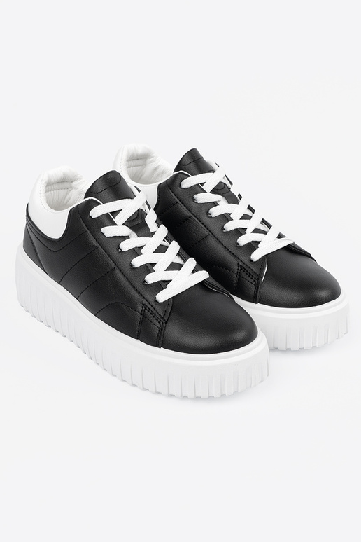 Schwarze Damen Sportschuhe im...