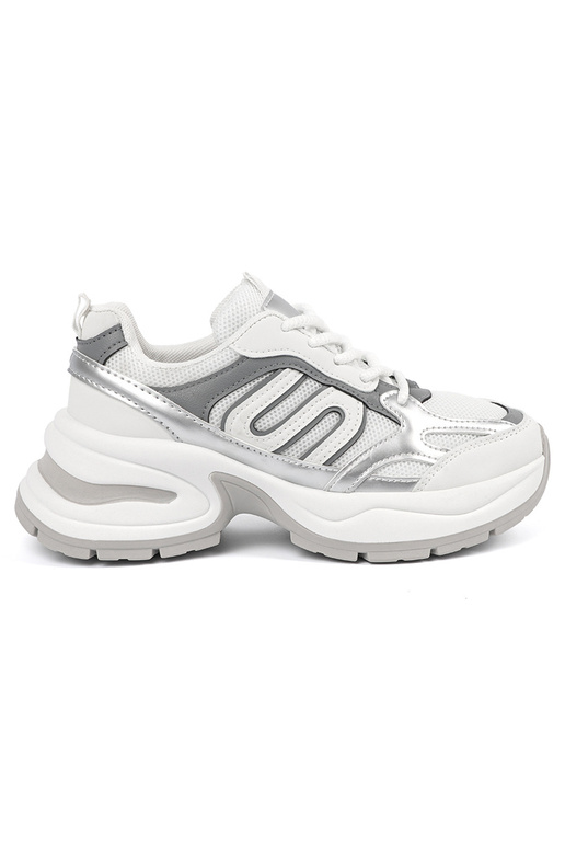 Witte dames sportschoenen in...