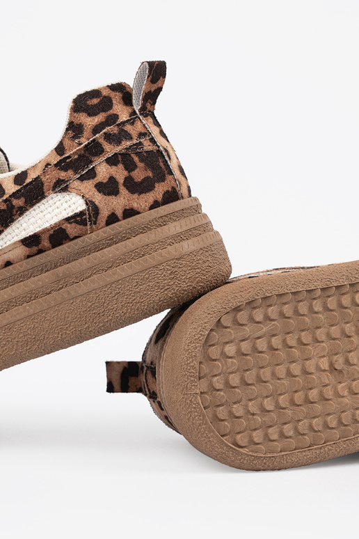 Damen Freizeitschuhe mit Leopardenmuster Damen Freizeitschuhe mit Leopardenmuster