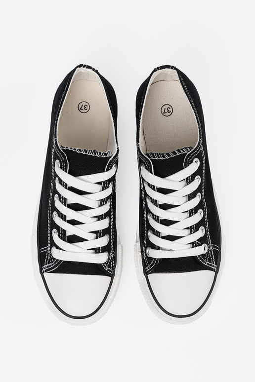 Zwarte kleur dames schoenen