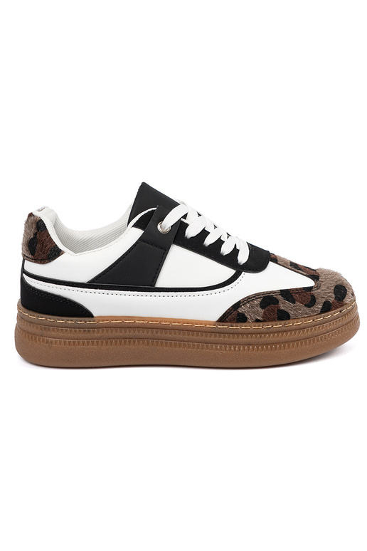 Zwart-witte schoenen in sportstijl...